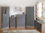 main image for ad Nevada 3 Door 2 Drawer Wardrobe Nationwide Delivery