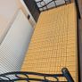 Single Metal Bed with mattress and cover Image 4