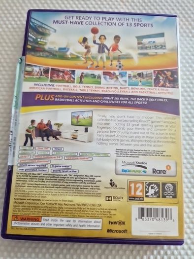 Kinct Sports Ultimate Collection Xbox 360 Games Original