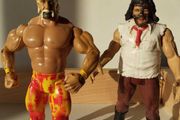 WWE Wrestling Action Figures  Hulk Hogan  Mankind Bundle