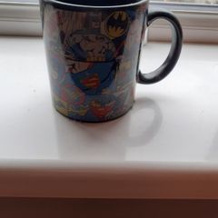 DC comic's mug
