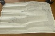 Vintage Sailing Chart China Sea
