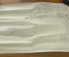 Vintage Sailing Chart China Sea