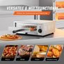 Countertop Electric Pizza oven 12inch 1500W 0-300C Temp Range Image 5