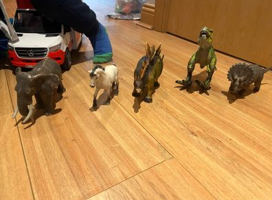 animals and dinosaurs figures