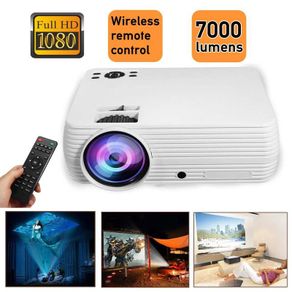 LCD Projector Support 1080p HD Multimedia Home Cinema Smart Home Theater LED Projector HDMI VGA AV SD USB PS3 PS4 Xbox One