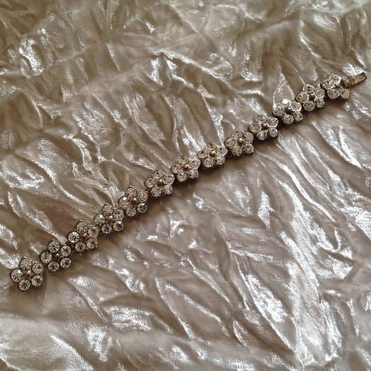 Vintage Diamonte Bracelet