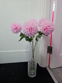 artificial flowers in vase