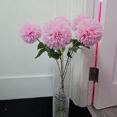 artificial flowers in vase