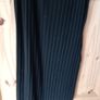 Long fine ribbed dress with side slit and matching long cardigan size 16 -18 Image 6