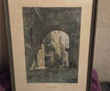 "Immagini di Roma sparita" Framed print