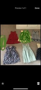 Age 2-3 year bundle of 5 dresses  - all either new or like new