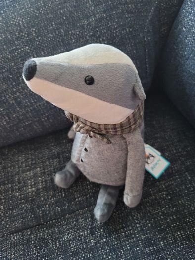 Jellycat Riverside Rambler Badger Brand New With Tags Teddy Bear Plush Toy Plushie Soft Toy