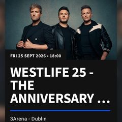 Westlife Tickets