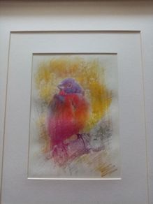 Modern framed print