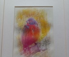 Modern framed print