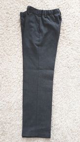7-8Y Like NEW M&S Boy  Slim Leg School Trousers Grey
