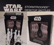 Star Wars Stormtrooper Desktop Skittles Set NEW