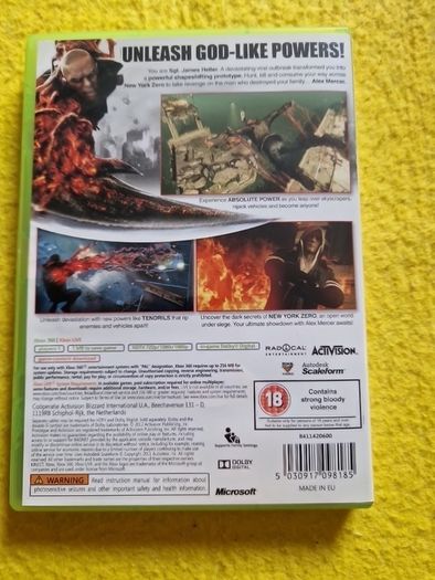 Prototype 2 Limited Radnet Edition xbox 360 games Original