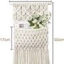 NEW SALE | Wall Hanging Tapestry,Wall Decor Chic Handmade Cotton,Woven Bohemian Home Decoration,Magazine Storage Organizer Tapestry Pocket Boho Wall Decor for Living Room Bedroom Party Decoration Image 6