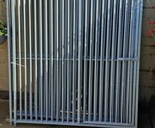 Galvanised Dog Run