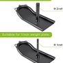 Weight Sledge for Workout and Fitness Strength Training - For Athletic Exercises, Speed Improvement, Easy Through Obstacles, Suitable for 1" Weight Plate Image 3