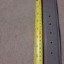 bvlgari Mens grey leather belt Image 4