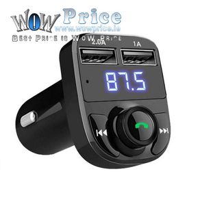 25712 Wireless Bluetooth Handsfree Car Kit FM Transmitter MP3 Player Dual USB Charger