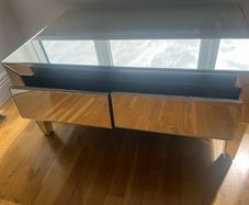 Mirrored coffee table