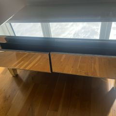 Mirrored coffee table