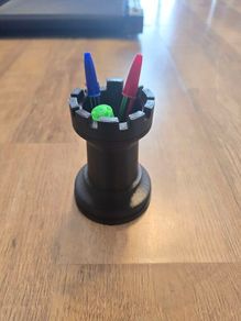 Rook Chess Pen Holder.