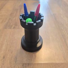 Rook Chess Pen Holder.