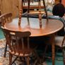 Vintage Table and 4 Chairs Image 3