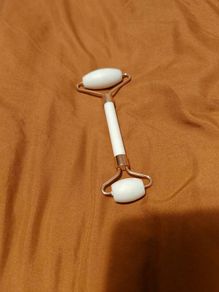 White Stone Facial Massage Roller