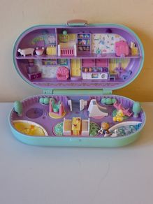 Polly Pocket Vintage Babysitters Stamper Set