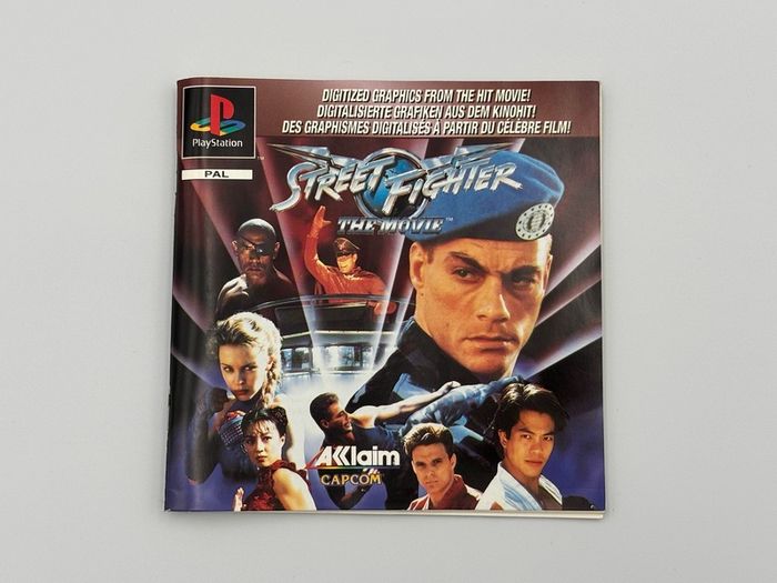 Street Fighter The Movie for PlayStation - Boxed - Mint