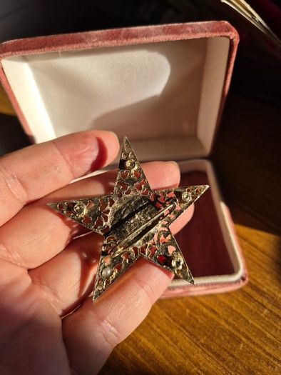 Vintage Star Brooch