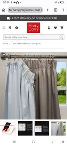 Thermal blackout lining pair
