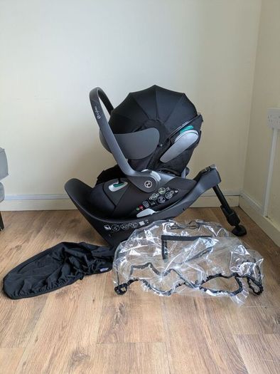 Cybex Cloud Z2 i-Size Car Seat + Base + Accessories - Bundle Only - Receipt - Great Condition