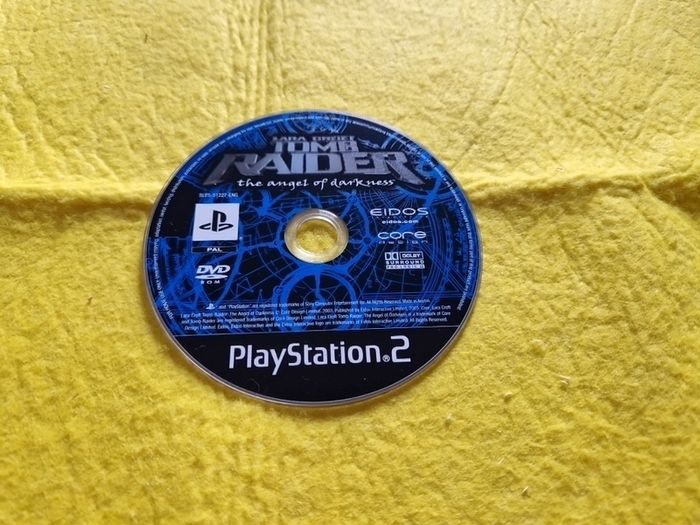 Tomb Raider The angel of darkness Lara Croft PlayStation 2 ps2 games Original