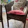 Rattan table and chairs Image 4