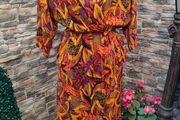 Vintage 80s peplum dress Small Postage included
