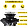 BRAND NEW 2 in 1 Electric Hot Pot BBQ Grill 2200W Multifunction Portable Home Non-Stick Split Pot Smokeless Skillet Barbecue Pan Image 6