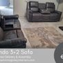 New Sofas 3+2 Grey Fabric Nando Sets Image 4