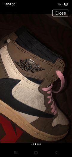 Jordan 1Travis Scott High Mocha