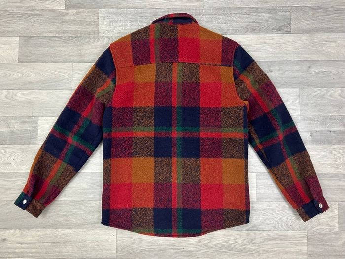 Revolution Denmark Plaid Check Bomber Jacket Mens Medium