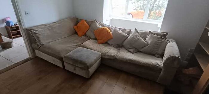 L shaped couch
