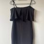 boohoo black dress Image 2