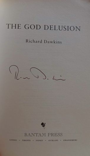 The God Delusion signed