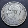 1868 Belgium 5 Francs - Leopold lI Silver coin Image 2